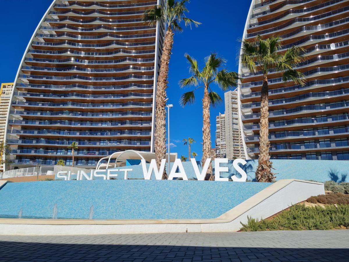 شقة Sunny Morning Of Costa Blanca - Sunset Waves بينايدورم المظهر الخارجي الصورة
